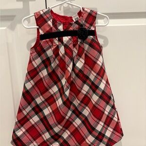 Toddler Holiday Plaid Dress
